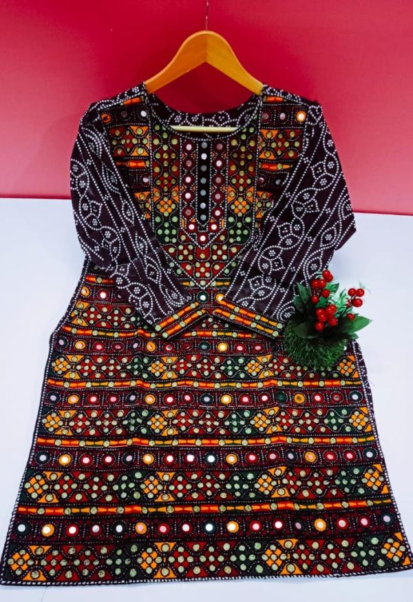 Balochi Kurti With Traditional Balochi Embroidery