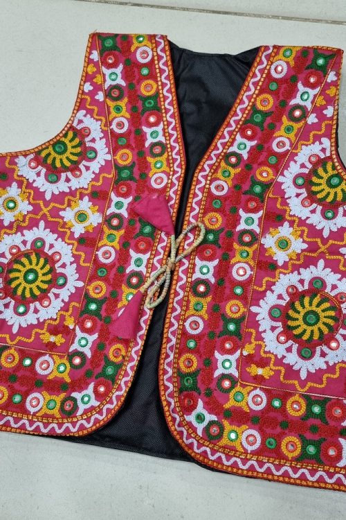 Traditional Aari Work Embroidery Ladies Koties